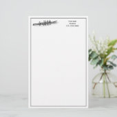Roeien Roeiers Ploeg Team Watersport Briefpapier (Staand voorkant)