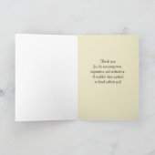 Roeiend bussport dank u bedankkaart (Binnen)