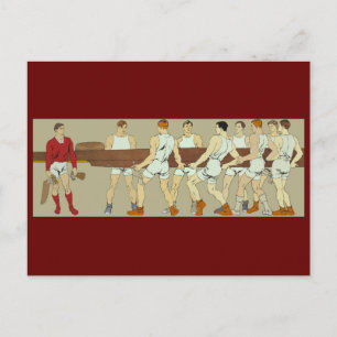 Roeiend personeel per Penfield Briefkaart