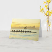 Roeiend Team 2 Kaart (Gele Bloem)