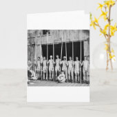 Roeiende Bemanning, 1916 Kaart (Gele Bloem)