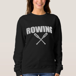 Roeiende rower gift watersport kanoe kayakroeiing trui
