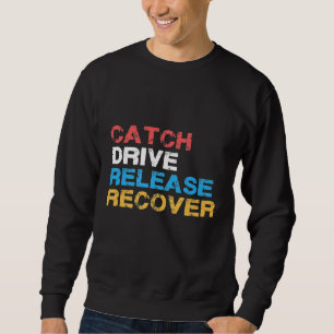 Roeiende Shirt Catch Drive Release Recover T-shirt