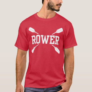 Roeier Bemanning Roeien Roeisport vintage T-shirt