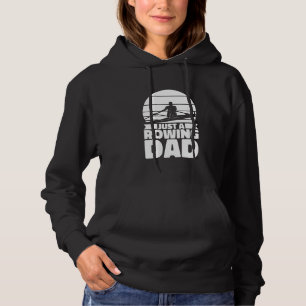 Roeier Vader Row - Boot gewoon een roeivader Hoodie