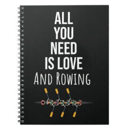 Roeiercadeaus Roeibemanning Racing Boat Sport Notitieboek