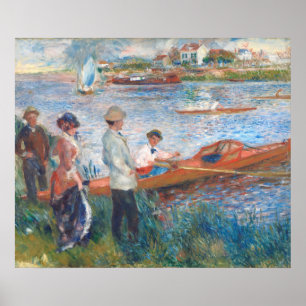 Roeiers bij Chatou - Auguste Renoir Fijne Kunst Po Poster