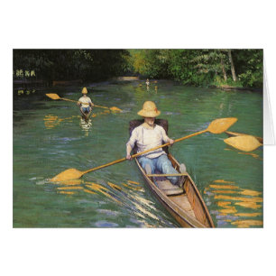 Roeiers door Gustave Caillebotte, Vintage Fine Art