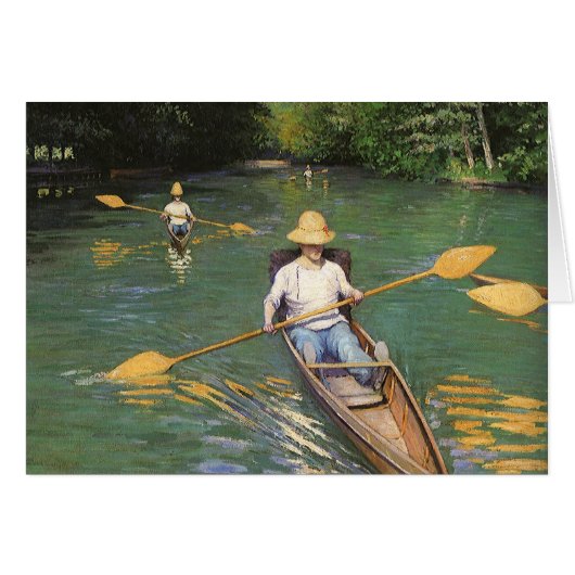 Roeiers door Gustave Caillebotte, Vintage Fine Art (Voorkant Horizontaal)