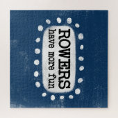 Roeiers hebben meer leuke puzzel (Horizontaal)