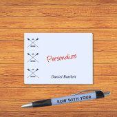 Roeiers roeier inspirerend slim blauw gepersonalis post-it® notes