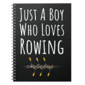 Roeigeschenken voor Jongens Roeier voor Kinderen Notitieboek (Voorkant)