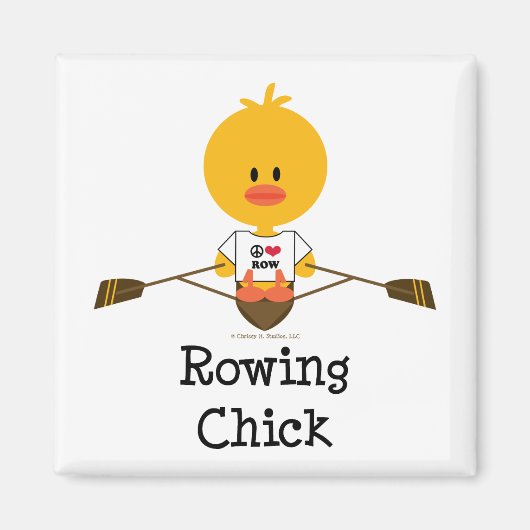 Roeikuiken magneet (Voorkant)