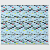 Roeiooien Cadeaupapier (Vlak)