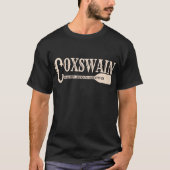 Roeiploeg Coxswain Steersman - Klein Lichaam Groot T-shirt (Voorkant)