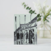  roeiteam briefkaart (Staand voorkant)