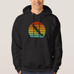 Roeiteam fan roeier Vintage grafisch retro stijl Hoodie
