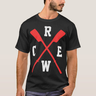 Roeiteam Roeier Riemen Peddel Kayak Team T-shirt