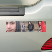 roekeloos bumpersticker (Op auto)