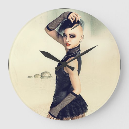 roekeloos grote klok (Voorkant)