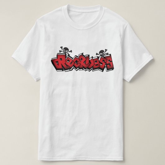 Roekeloos Leven  T-shirt (Design voorkant)