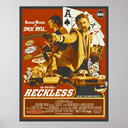 Roekeloos Poster (Voorkant)