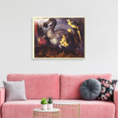 Roelant Savery Saverys Dodo Canvas Afdruk (Insitu (Woonkamer))