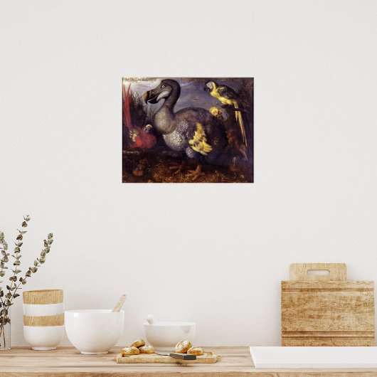  Roelant Savery Saverys Dodo Poster (Keuken)