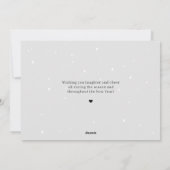 Roem aan God Religieuze Kerst Foto Kaart (Achterkant)