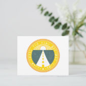 roem tot de weg thuiskomt briefkaart (Staand voorkant)