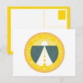roem tot de weg thuiskomt briefkaart (Voorkant / Achterkant)