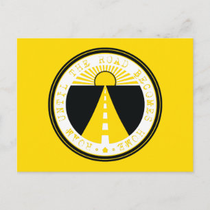 roem tot de weg thuiskomt briefkaart