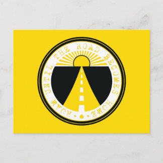 roem tot de weg thuiskomt briefkaart