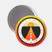 roem tot de weg thuiskomt magneet (Voorkant / Achterkant)