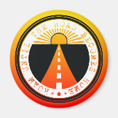 roem tot de weg thuiskomt magneet (Voorkant)