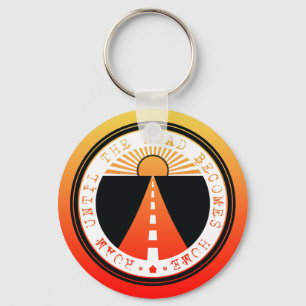 roem tot de weg thuiskomt sleutelhanger