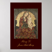 roem voor Jezus en Mary Poster (Voorkant)