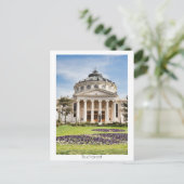 Roemeens Athenaeum Briefkaart (Staand voorkant)