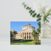 Roemeens Athenaeum in Boekarest, Roemenië Briefkaart (Staand voorkant)