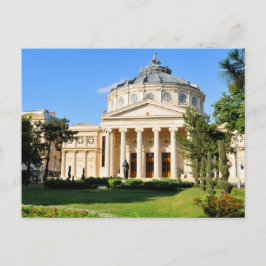 Roemeens Athenaeum in Boekarest, Roemenië Briefkaart