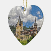 Roemeens Castle Keramisch Ornament (Links)