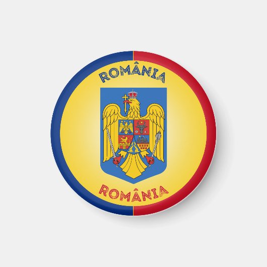 Roemeens Erfgoed Embleem Magneet (Voorkant)