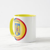 Roemeens Erfgoed Embleem Mok (Voorkant links)