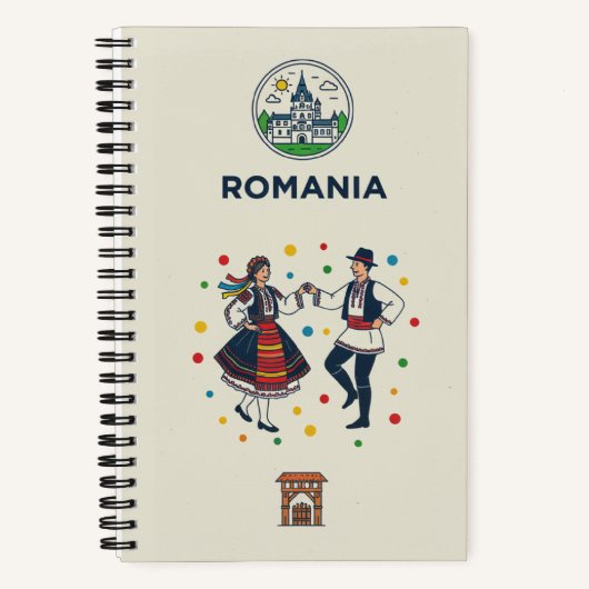 Roemeens Erfgoed & Folklore Fotoarchief Journaal Notitieboek (Voorkant)