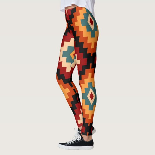Roemeens Folk Art Pattern Leggings (Links)