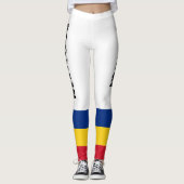 Roemeens in High Definition Leggings (Voorkant)