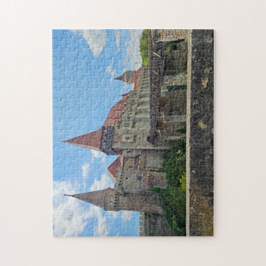 Roemeens kasteel uitzicht puzzel legpuzzel (Verticaal)