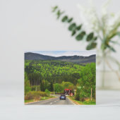 Roemeens landschap briefkaart (Staand voorkant)