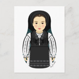 Roemeens Matryoshka-Briefkaart Briefkaart