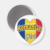 Roemeens meisje magneet (Voorkant / Achterkant)